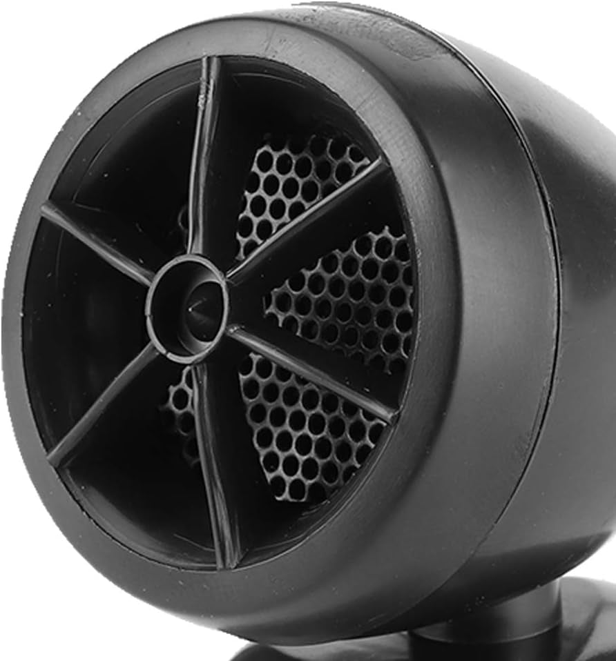 Music Horns Car Audio, Car Speakers 1200W 12V Tweeter Mini Horn Music Dome Loudspeaker Audio Speaker for Car Car Door Speakers Car Audio Tweeters(Black)