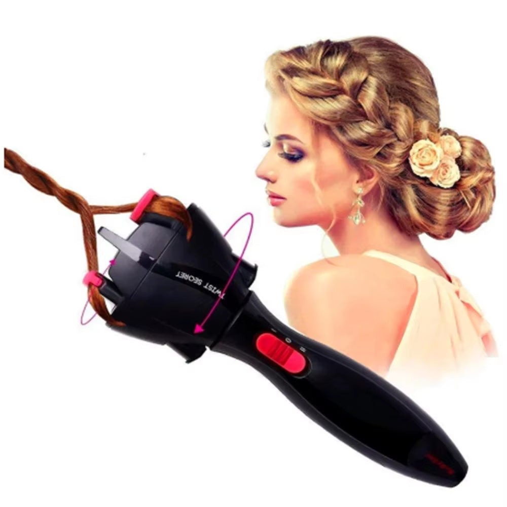 Automatic Hair Braider Electric Hair Braider Automatic Twist Braider Knitting Machine DIY Styler Hair Styling Tool