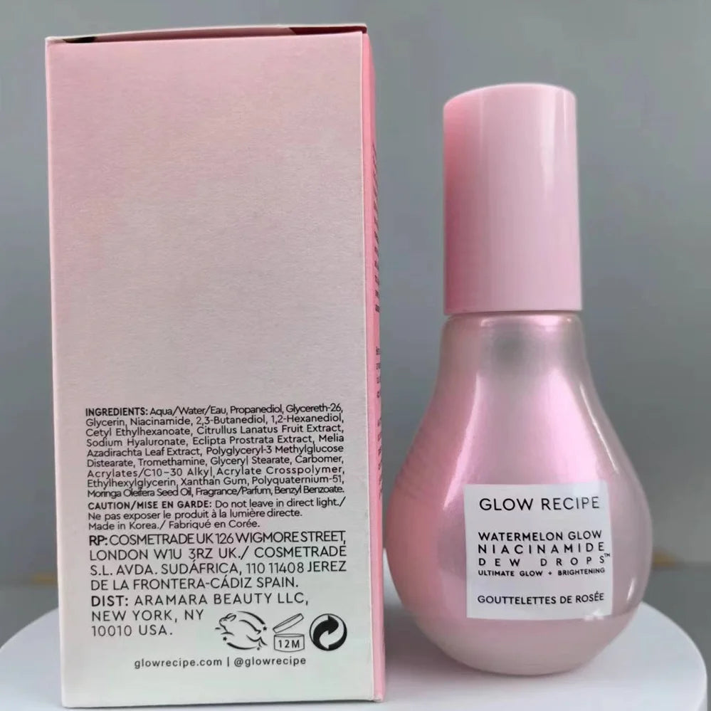 Highlighting Serum Eclat 40ml Dew Drops Niacinamide Watermelon Glow Recipe Brightening