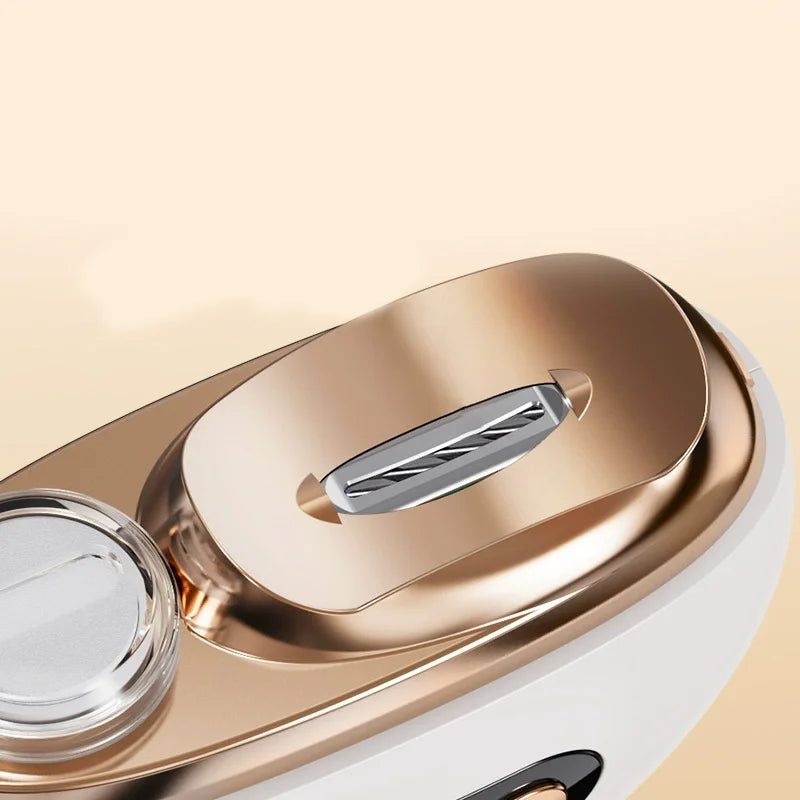 3 in 1 Multi-functional Electric Nail Trimmer 3 Speed Control Automatic Polished Trimmer Nail Clipper With LED lighting